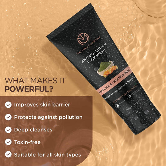 The Man Company Anti-Pollution Face Wash - Swadesiicart