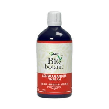 MRT Organics Bio Botanic Ashwagandha Thailam | Swadesiicart