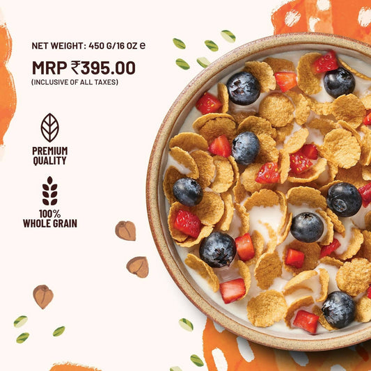 Mille Vanilla Buckwheat Breakfast Flakes - Swadesiicart