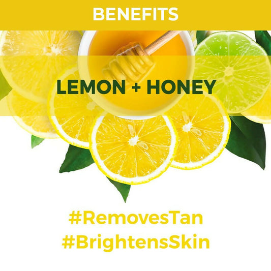 Nykaa Skin Secrets Indian Rituals Lemon + Honey Sheet Mask For Glowing & Clear Skin - Swadesiicart