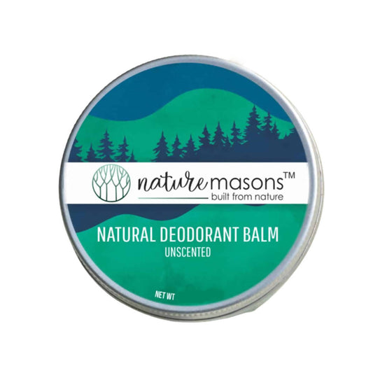 Nature Masons Unscented Natural Deodorant Balm | Swadesiicart