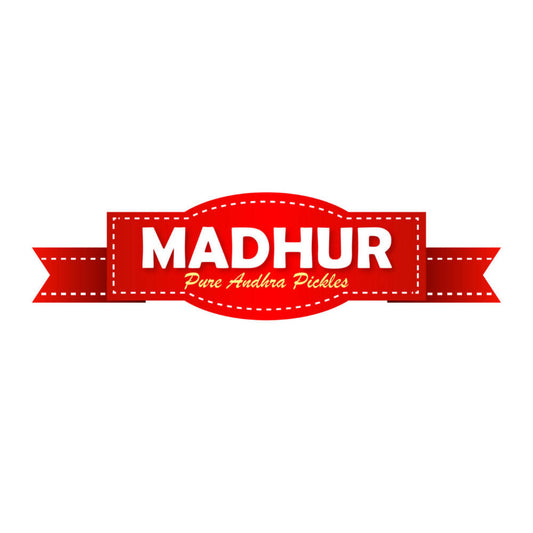Madhur Pure Andhra Sanaga Mango Pickle - 1 kg