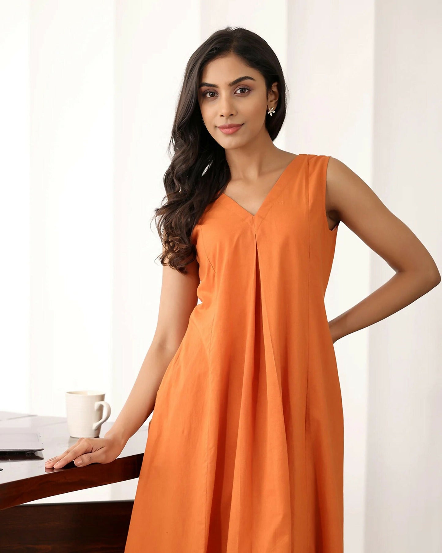 Aayaa Designer Pure Cotton 2 Piece Set Kurti & Set