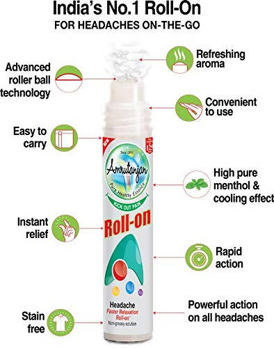 Amrutanjan Roll On - Swadesiicart