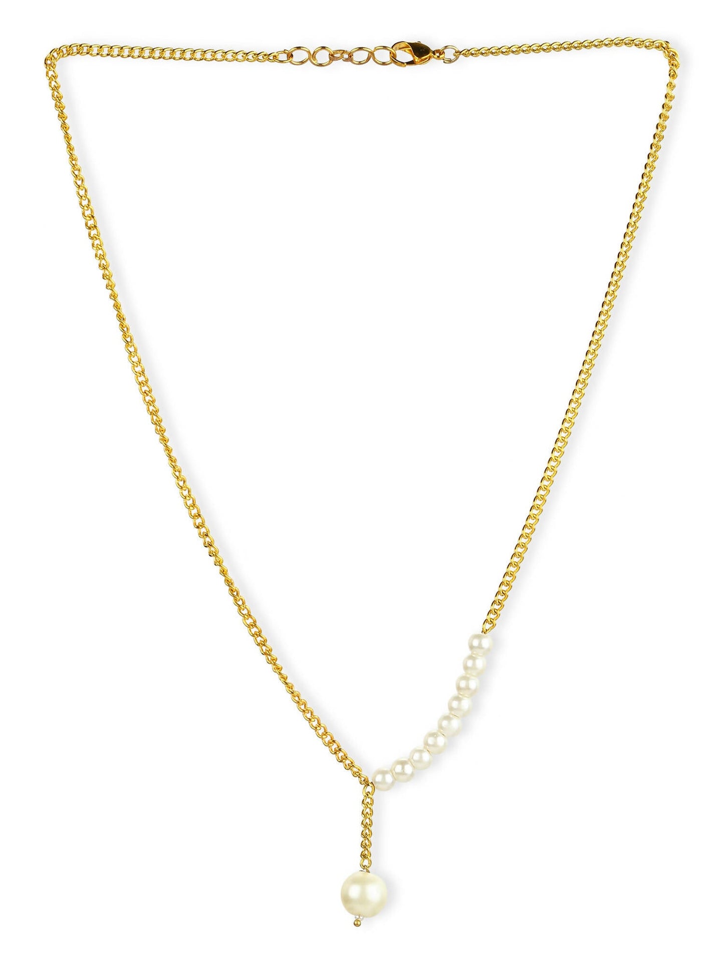 Women's Gold-Polished Chain - Ruby Raang | Swadesiicart