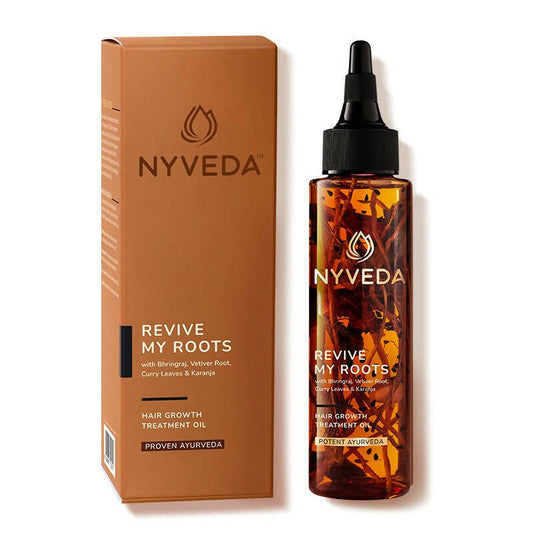 Nyveda Hair Growth Treatment Oil | Revive My Roots | Swadesiicart