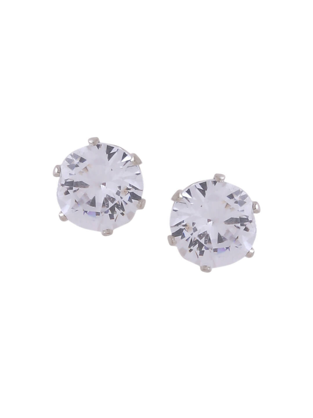 NVR Women Cz Studded Studs Earrings - Swadesiicart