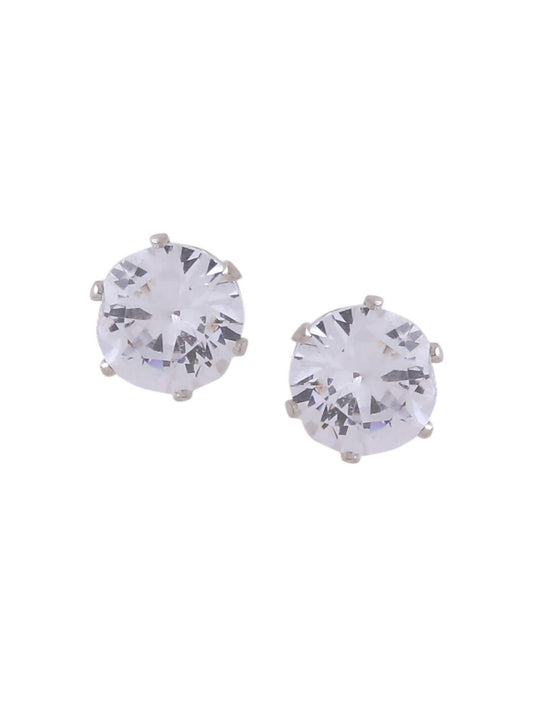 NVR Women Cz Studded Studs Earrings - Swadesiicart