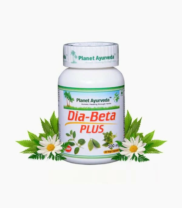 Planet Ayurveda Dia Beta Plus Capsules - Planet Ayurveda
