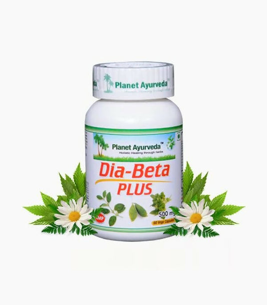Planet Ayurveda Dia Beta Plus Capsules - Planet Ayurveda