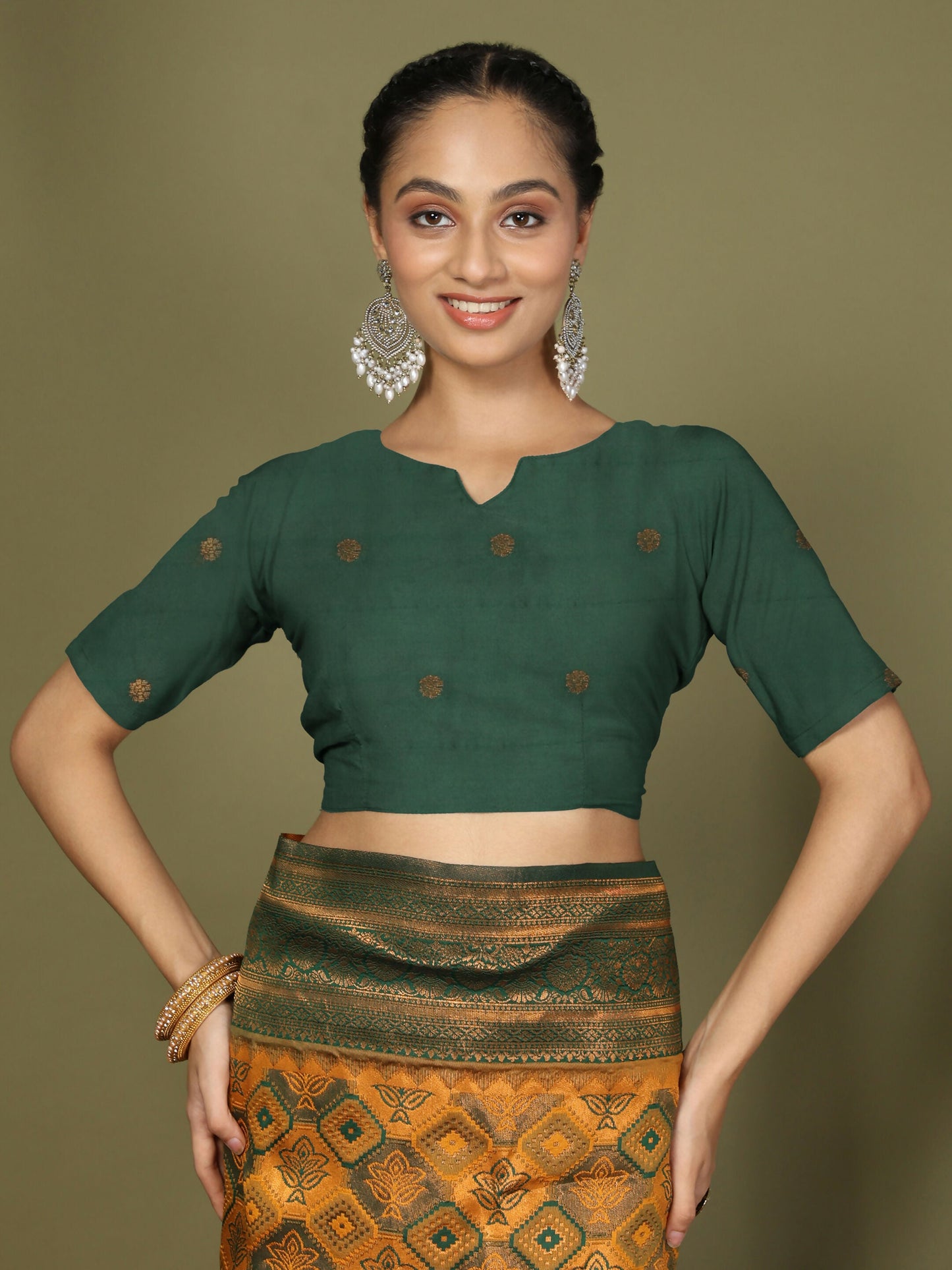 Shree Shyam Fashion Lichi Silk Yellow Saree