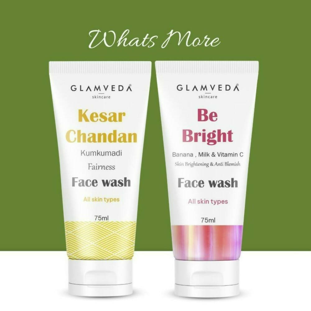 Glamveda Clear Skin Tea Tree, Neem & Aloe Anti Acne Face Wash - Swadesiicart