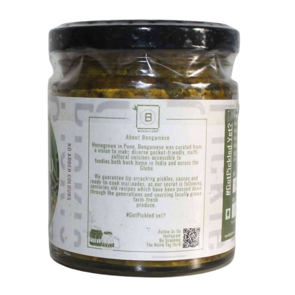 Bengamese Green Chilli Pickle - Swadesiicart