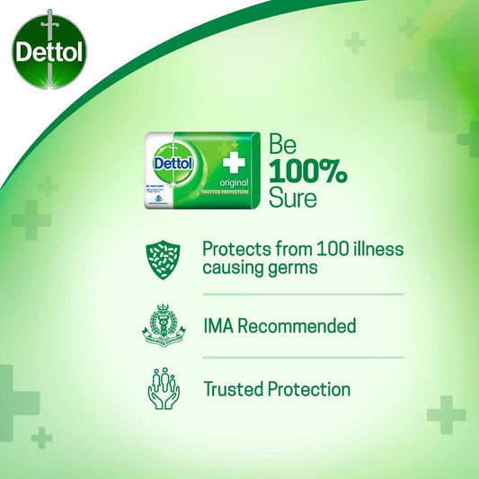 Dettol Original Germ Protection Bathing Soap – Daily Defense