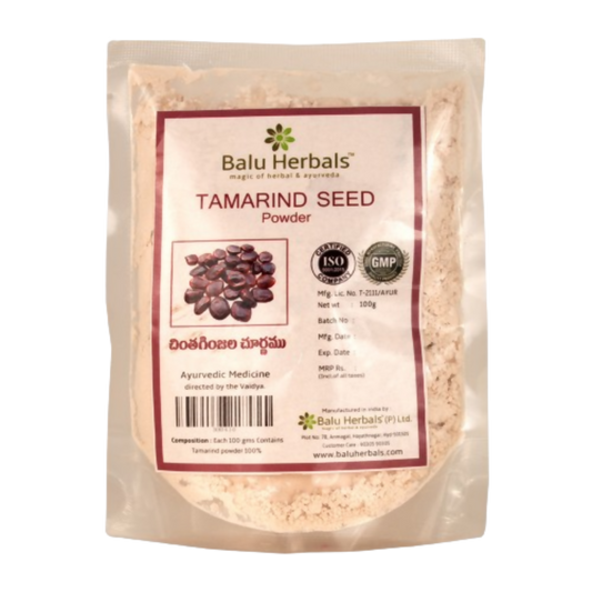 Balu Herbals Tamarind Seed (Chintha Ginjala) Powder - Balu Herbals