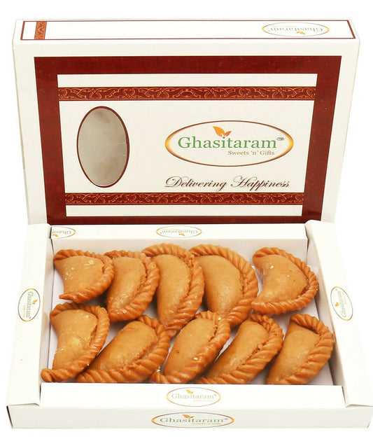 Ghasitaram Sugarfree Dry Sweet Gujiya | Swadesiicart