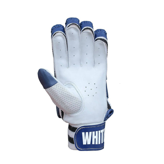 Whitedot Capital Cricket Batting Gloves Mens|Adult|Large Right Hand|Navy Blue - Swadesiicart