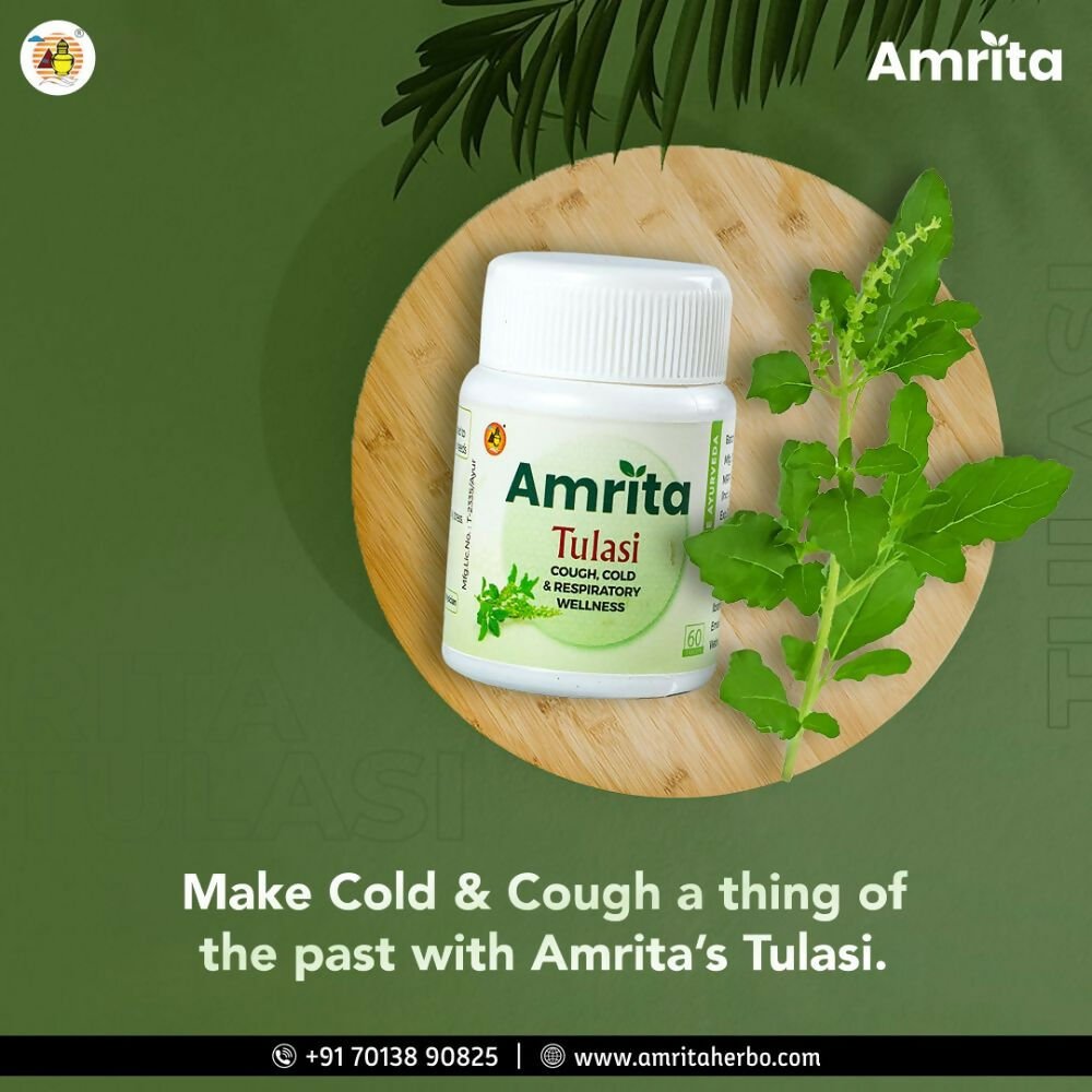 Amrita Tulasi Tablets - Swadesiicart
