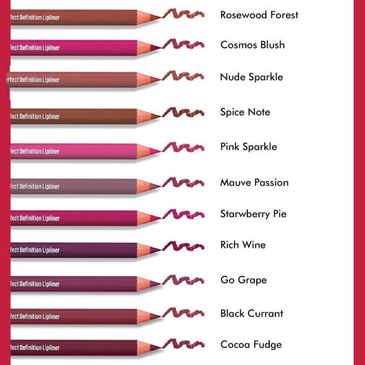 Lakme Perfect Definition Lip Liner - Black Currant - Swadesiicart
