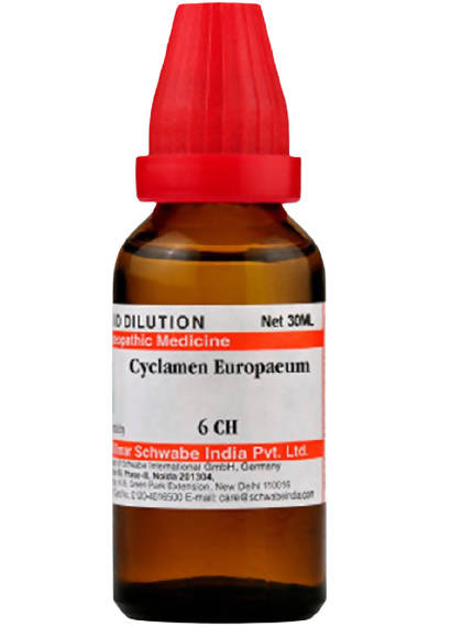Dr. Willmar Schwabe India Cyclamen Europaeum Dilution | Swadesiicart