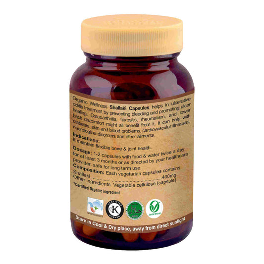 Organic Wellness Shallaki Capsules - Swadesiicart