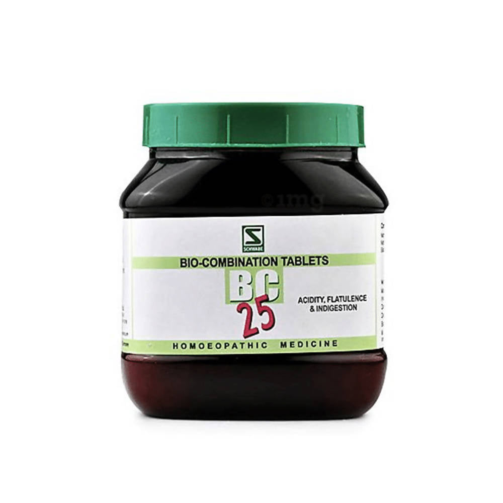Dr. Willmar Schwabe India Bio-Combination 25 (BC 25) Tablet - Swadesiicart