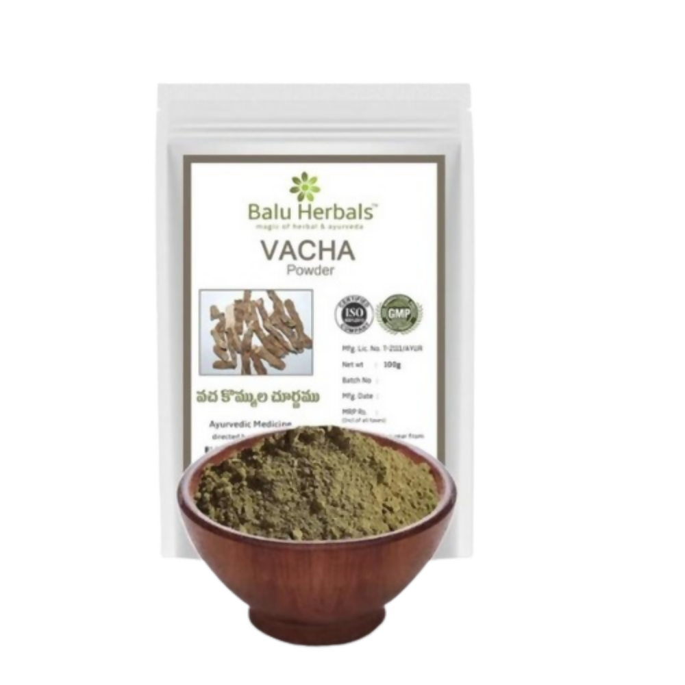 Balu Herbals Sweet Flag (Vacha) Powder - Balu Herbals
