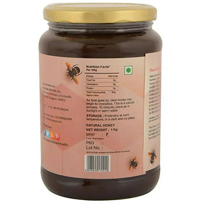Nutriwish 100% Pure Organic Honey Wild Forest - Swadesiicart