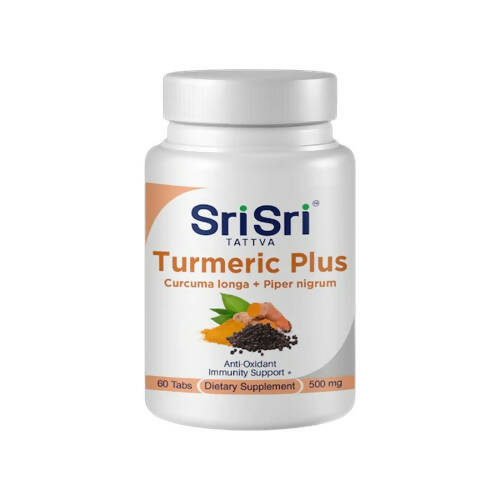 Sri Sri Tattva USA Turmeric Plus Tablets (With Black Pepper) | Swadesiicart