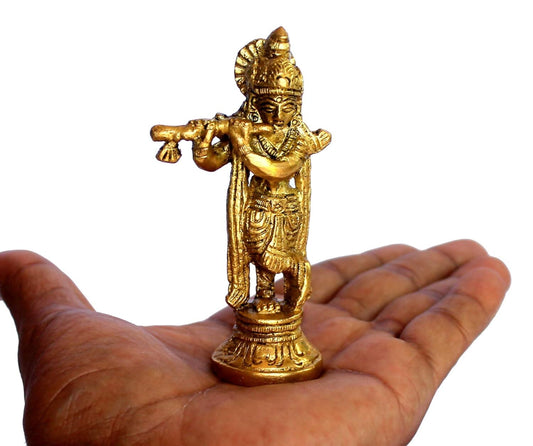 Esplanade - Krishna Kishan Makhan Chor Laddoo Gopal Idol - Swadesiicart