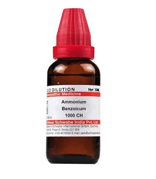 Dr. Willmar Schwabe India Ammonium Benzoicum Dilution | Swadesiicart