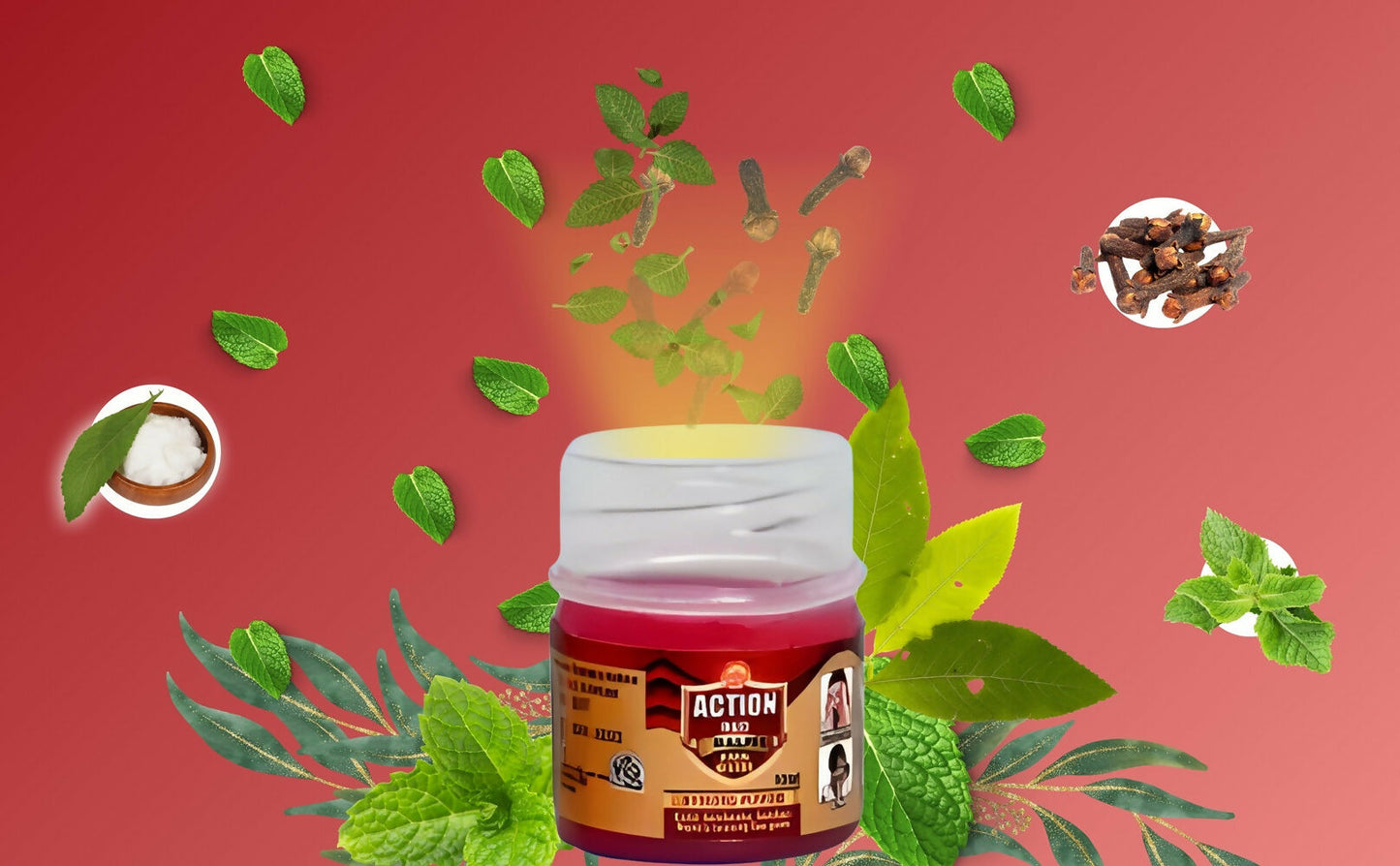 Action Pharma Red Balm Pain Killer | Swadesiicart