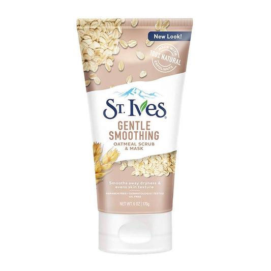 St. Ives Gentle Smoothing Oatmeal Scrub and Mask - Swadesiicart
