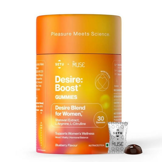 Setu Desire Boost Gummies For Women | Swadesiicart