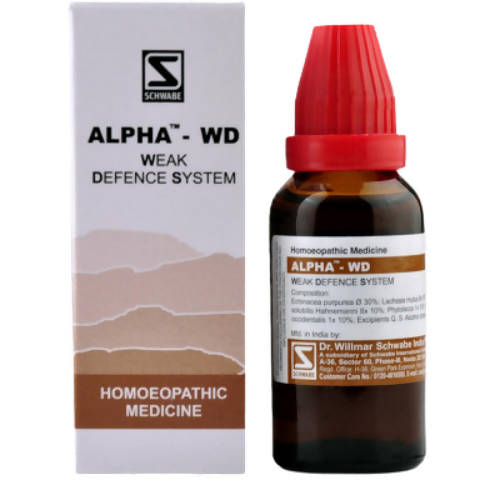 Dr. Willmar Schwabe India Alpha WD Drops | Swadesiicart