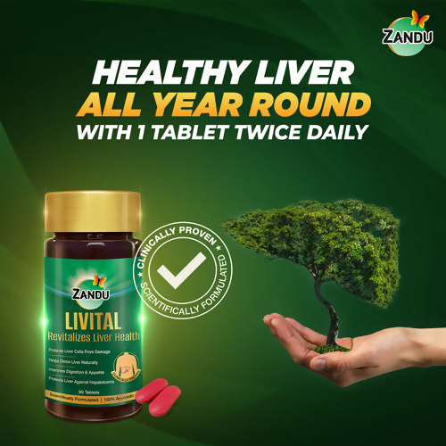 Zandu Livital Tablets | Swadesiicart