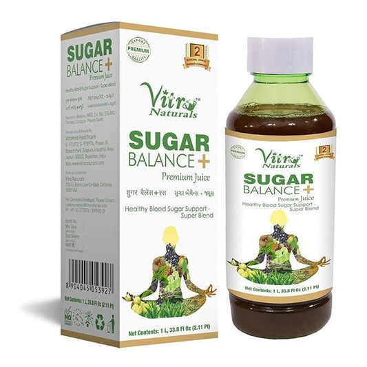 Vitro Naturals Sugar Balance + Premium Juice | Swadesiicart