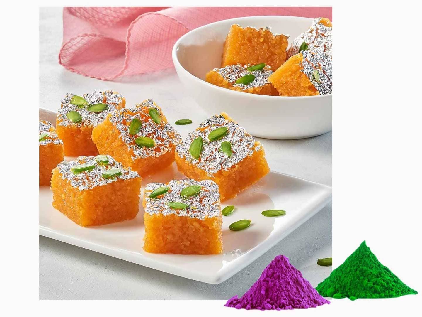 Bikanervala Moongdal Burfi Holi Special | Swadesiicart