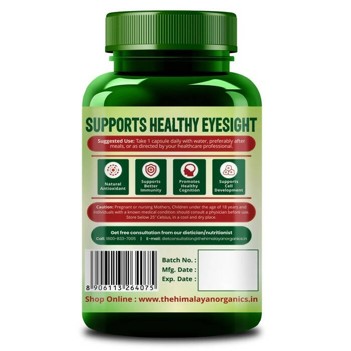 Himalayan Organics Plant Based Vitamin A Capsules - Swadesiicart