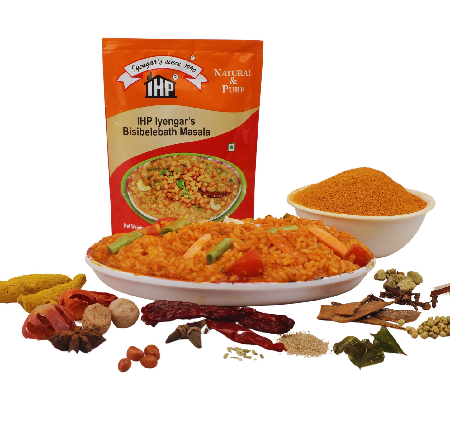 IHP Iyengars Bisibelebath Masala - Swadesiicart