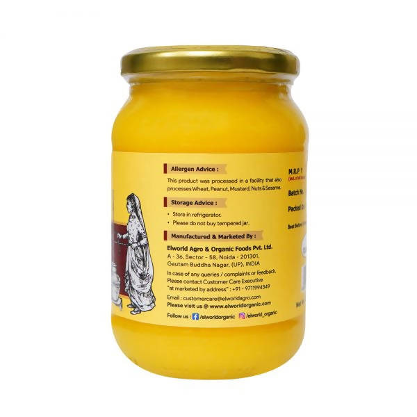 El World Organic A2 Cow Bilona Ghee | Desi Gir Cow Ghee | Organic A2 Desi Ghee - Swadesiicart