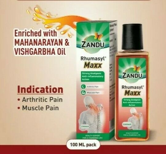 Zandu Rhumasyl Maxx Oil - Swadesiicart