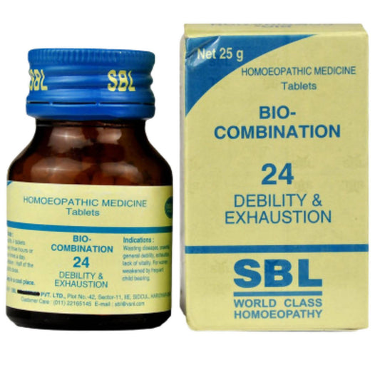 SBL Homeopathy Bio-Combination 24 Tablets | Swadesiicart