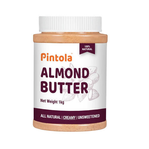 Pintola Natural Creamy Almond Butter - Swadesiicart