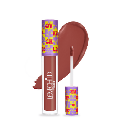 LoveChild By Masaba Gupta It Fits Transfer-proof Mauve Pink Liquid Lipstick | Swadesiicart