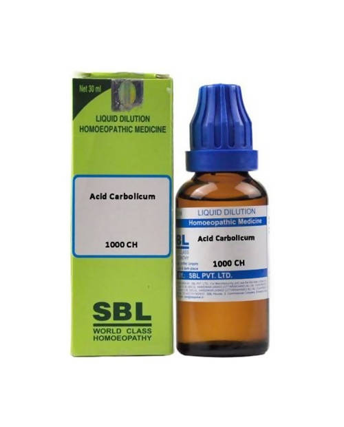 SBL Homeopathy Acid Carbolicum Dilution | Swadesiicart