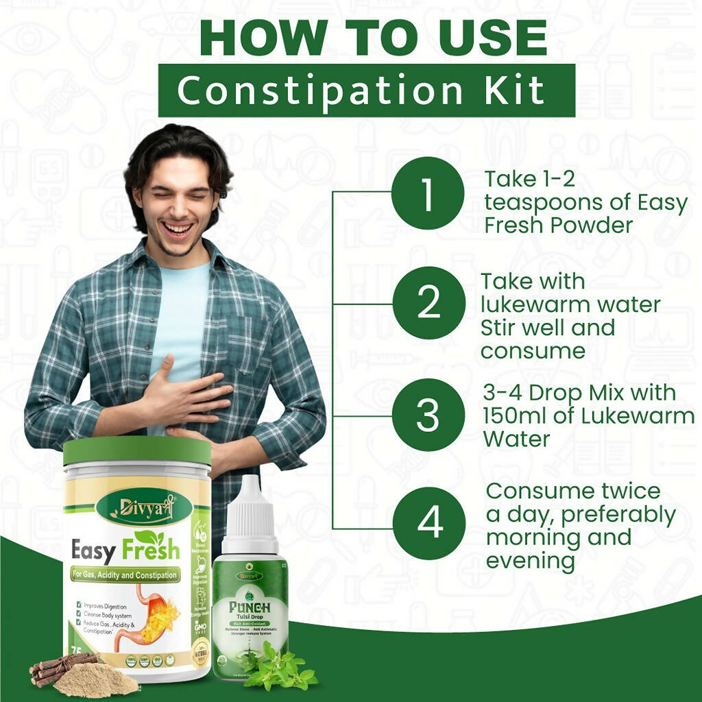 Divya Shree Easy Fresh Powder and Punch Tulsi Drop Combo - Swadesiicart