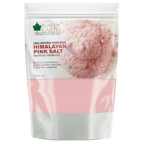 Bliss of Earth Pure Himalayan Pink Salt Powder