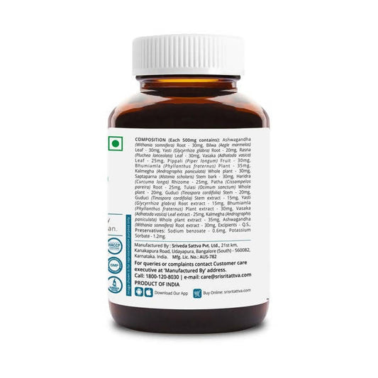 Sri Sri Tattva NAOQ19 Anitviral & Anti Inflammatory Tablets