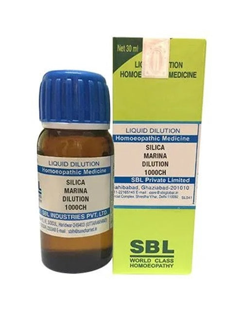 SBL Homeopathy Silica Marina Dilution | Swadesiicart